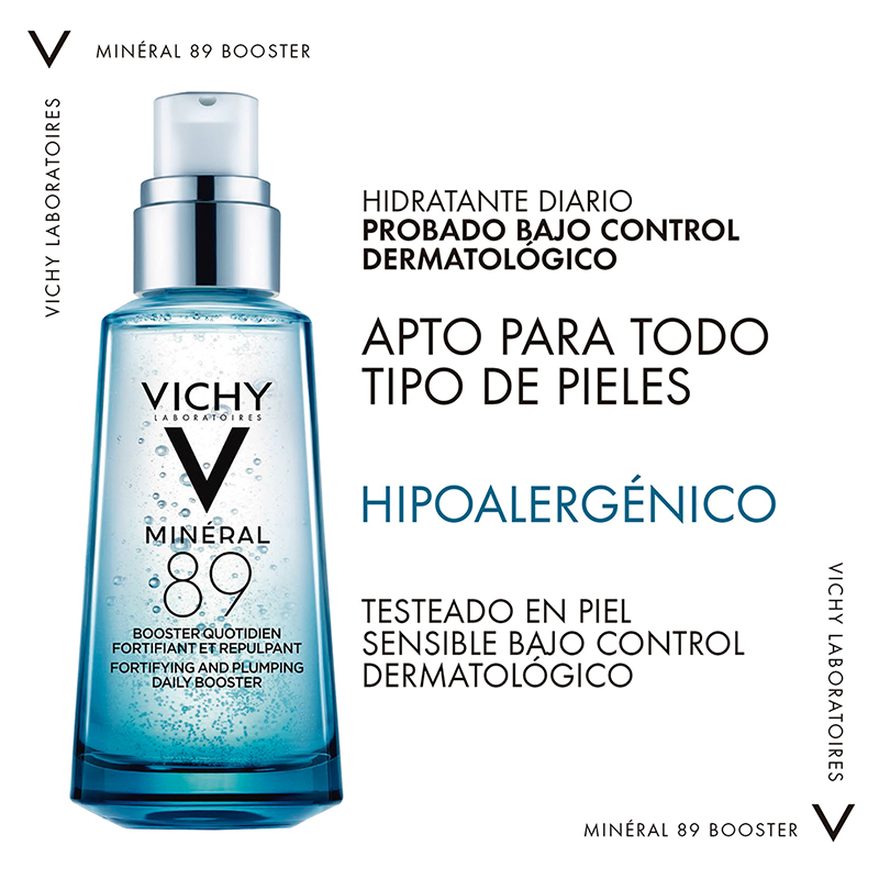 Vichy Mineral 89 50ml Suero Facial - Imagen 3