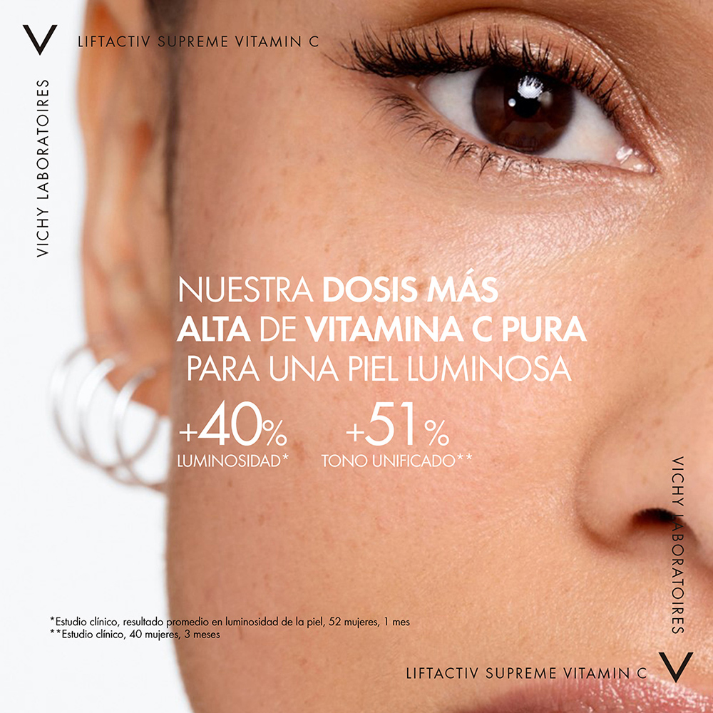 Vichy Liftactiv Supreme 15% Vitamina C Serum 20ml Suero Facial - Imagen 6