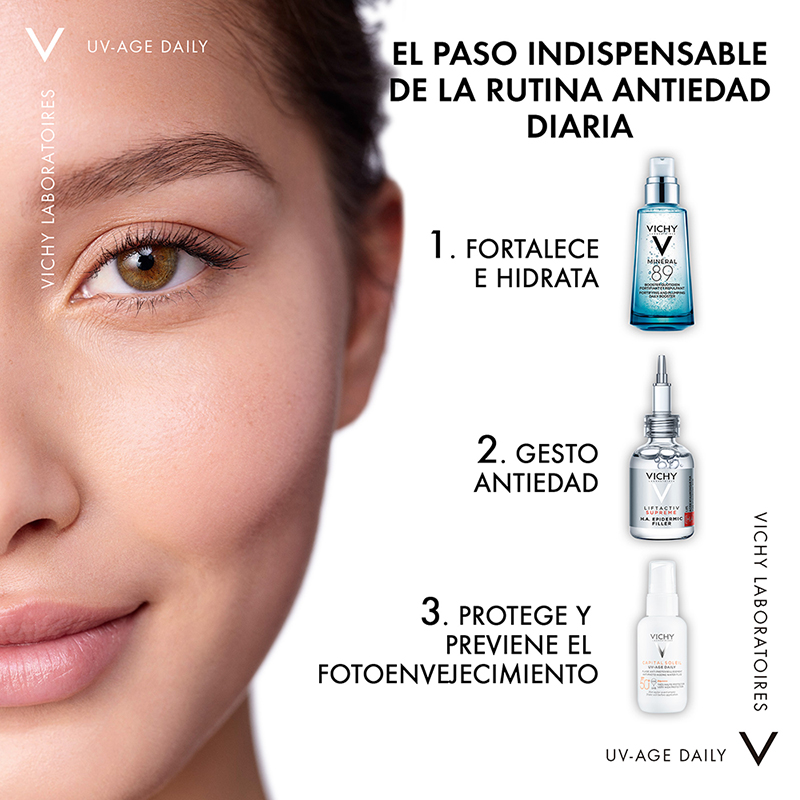 Vichy Capital Soleil Protector Solar Uv-age Daily Spf50+ 40ml Crema Facial - Imagen 10
