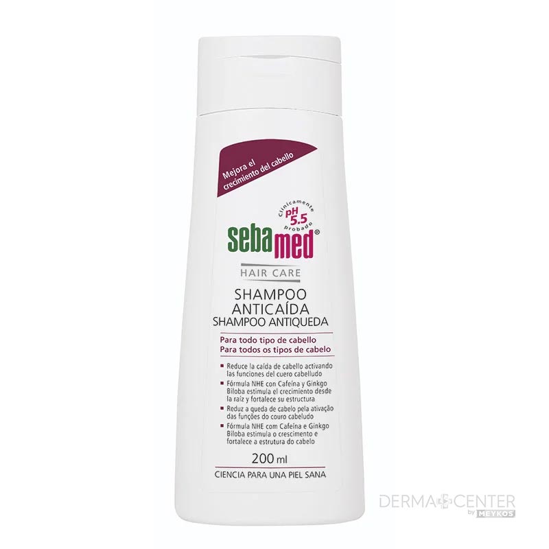 Sebamed Ph5.5 Todo Tipo De Cabello 200ml Shampoo Anticaida