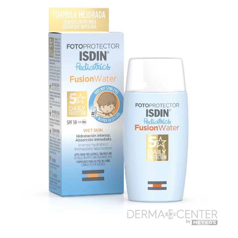 Isdin Fotoprotector Fusion Water Pediatrico Spf50 50ml Crema Facial Y Corporal