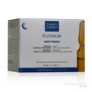 Martiderm Platinum Night Renew 30 Ampolla Facial 2ml