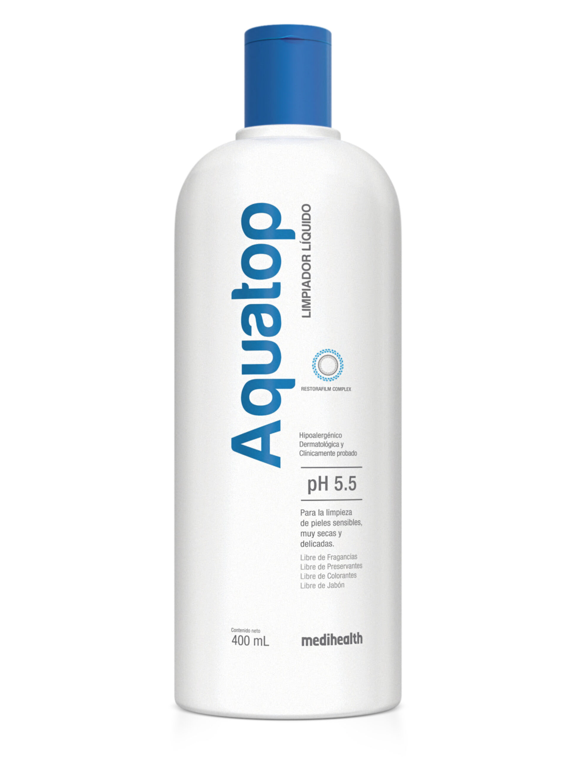 Aquatop Limpiador Facial Y Corporal 400ml Liquido